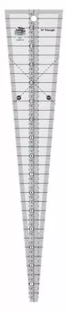 10 Degree Triangle Ruler - Creative Grids