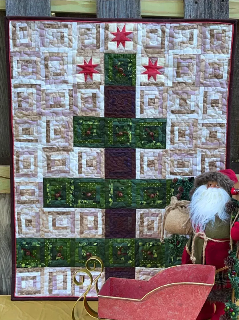 #2 Pencil Tree quilt pattern by Lisa DeBord for Cut Loose Press
