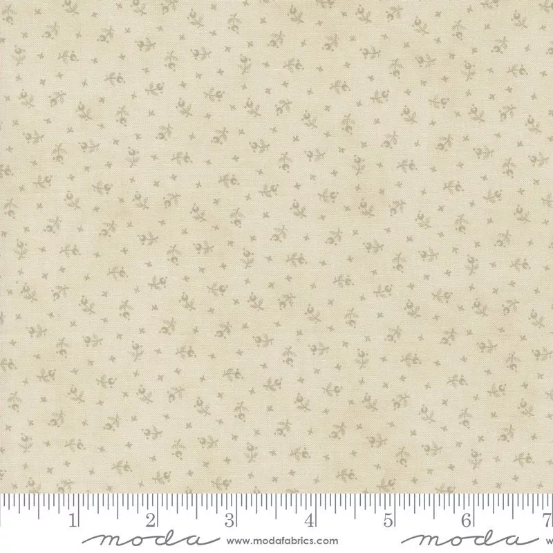 3 Sisters Favorites Vintage Berry Toss Taupe Yardage 44364-15 for Moda Fabrics sold in 1/2 yard increments