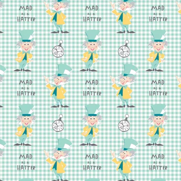 Alice in WonderlandMad as a Hatter Turquoise