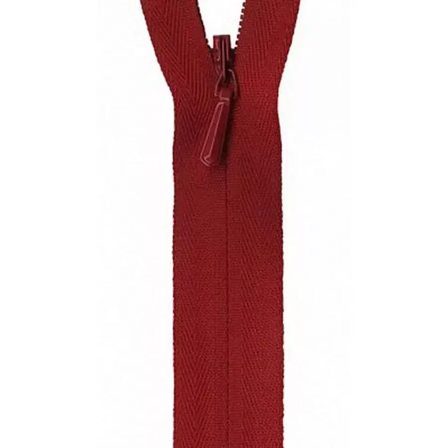 art.314 Unique Invisible Zipper 14in Apple Red BOX03