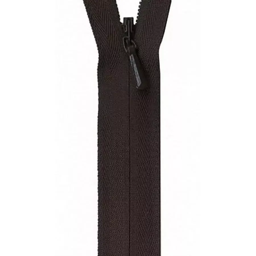 art.314 Unique Invisible Zipper 14in Sable Brown