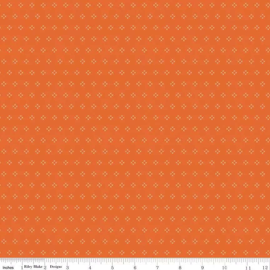 Autumn Autumn Stitch Yardage C14658-AUTUMN Sold in 1/2 Yard Increments cut continuously