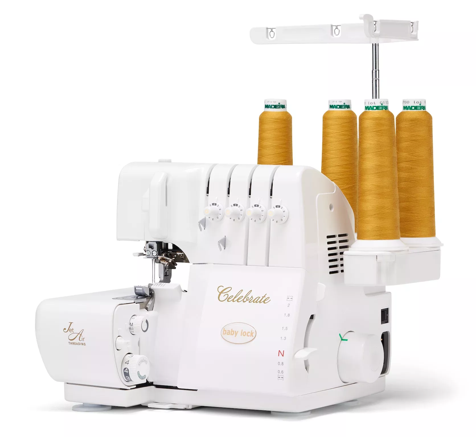 Baby Lock Celebrate Serger - Jet-Air Threading & Differential Feed | Professional Serger Machine