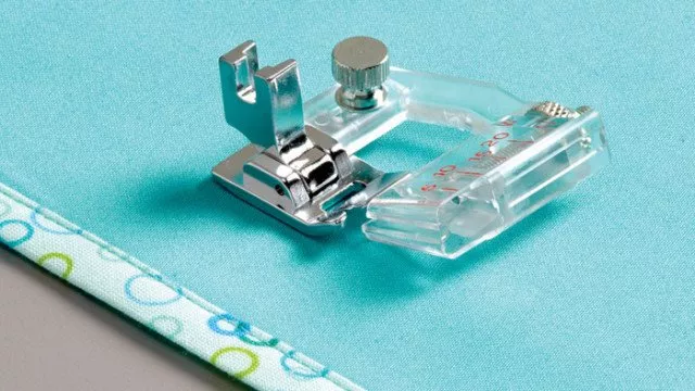 Babylock bias binder foot