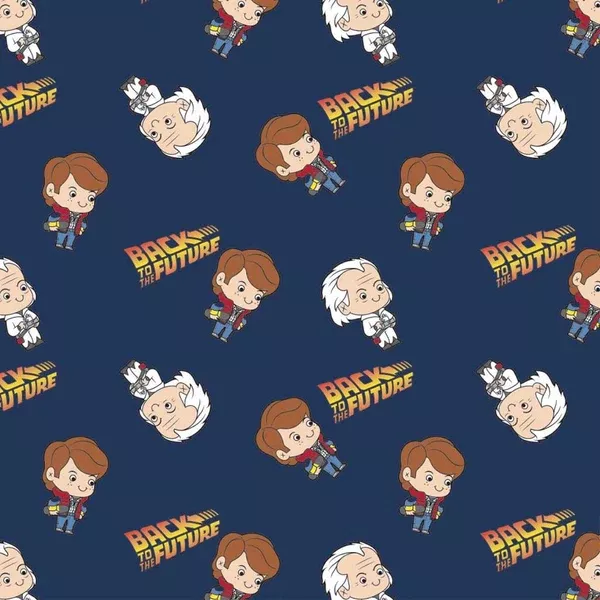 Back to the FutureChibi Marty & Doc Navy