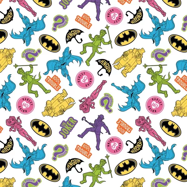 BatmanVillains White