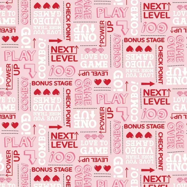 Be My Player 2Love You More Than Video Games Pink