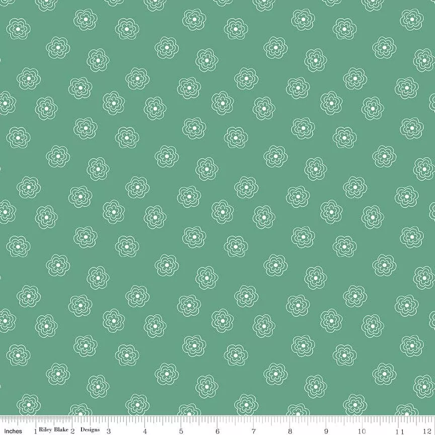 Bee Basics Per Yard - Basics Blossom - per YARD - by Lori Holt - Riley Blake Designs - 6404 ALPINE
