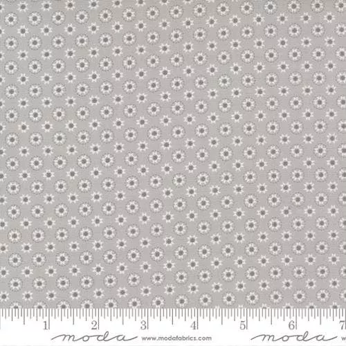 Buttercup and Slate Stitched Stars in Pebble 29155-16 by Corey Yoder Sold in 1/2 yard increments
