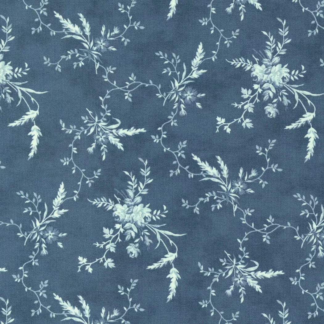 Cascade Budding Vines in Dusk 44323 14 by 3 Sisters sold in 1/2 yard increments