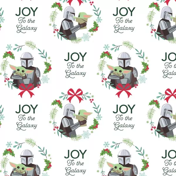 Character ChristmasStar Wars Joy to the Galaxy White