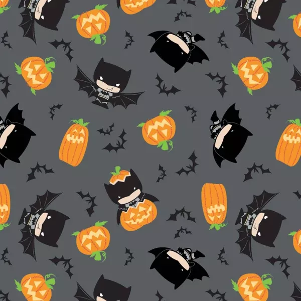Character HalloweenJustice League Batman Kawaii Gray