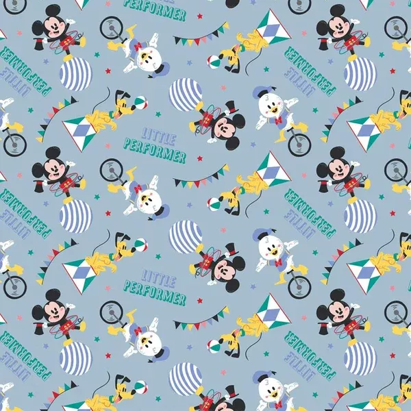Character Nursery Mickey Mouse Little Performer Blue