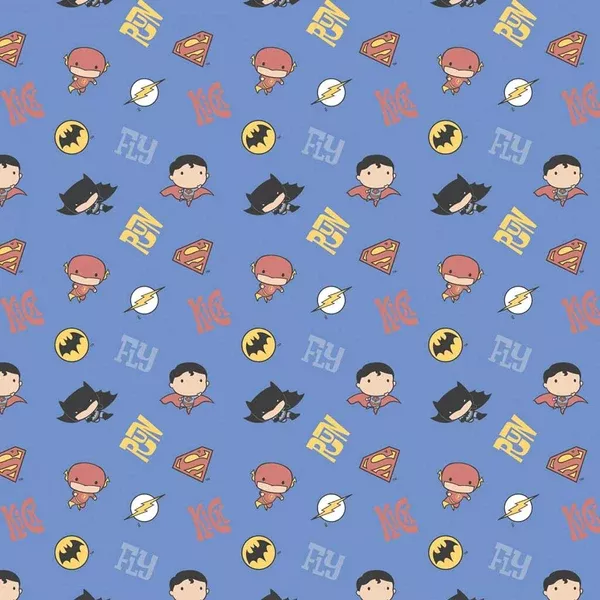 Character NurseryJustice League Boy Editorial Blue
