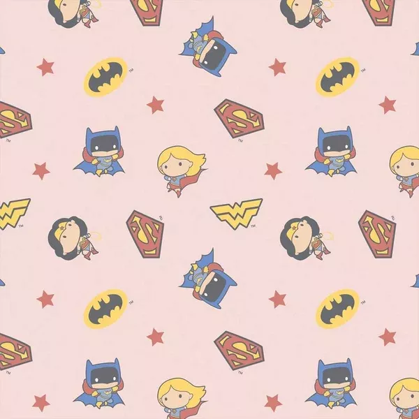 Character NurseryJustice League Girl Heroes Pink