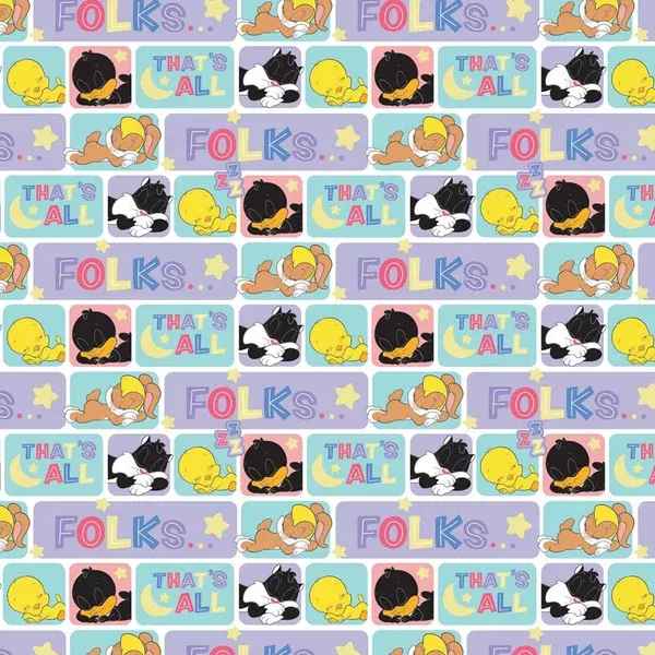Character NurseryLooney Tunes Sleepy Tunes White