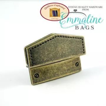 Clearance - Snappy Edge Clasp in Antique Brass