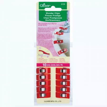 Clover Wonder Clips 10 pieces 3155