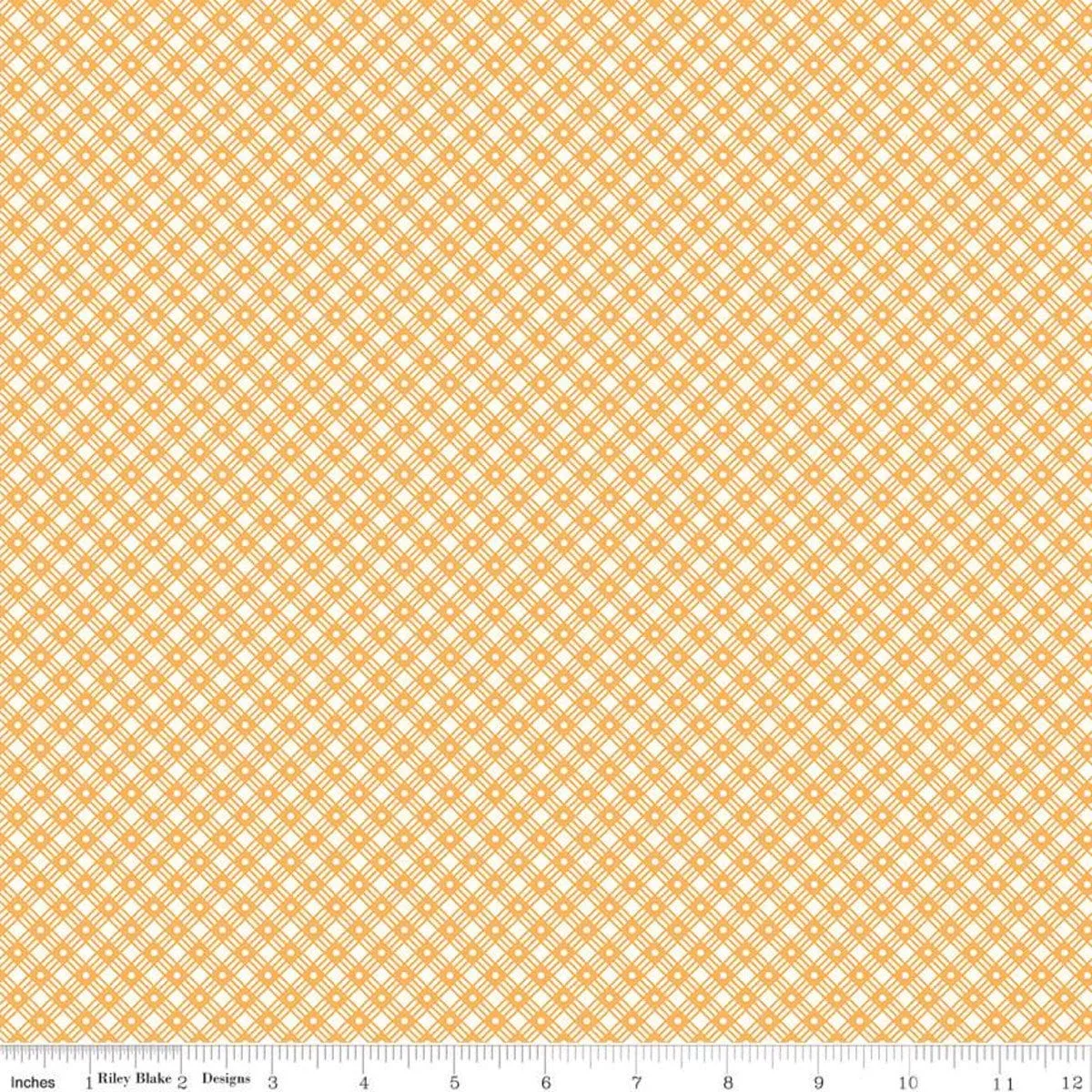 Flea Market Basketweave Daisy C10221 DAISY by Lori Holt for Riley Blake