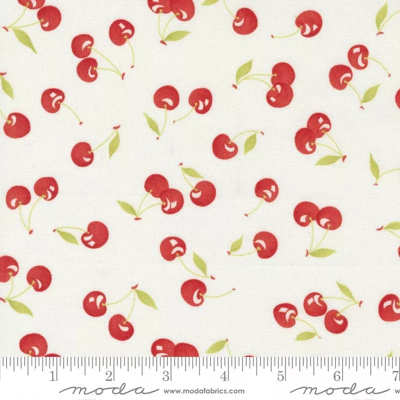 Fruit Cocktail Cherry Orchard Ice Cream by Fig Tree and Co. 20462-11 Sold in 1/2 yard increments
