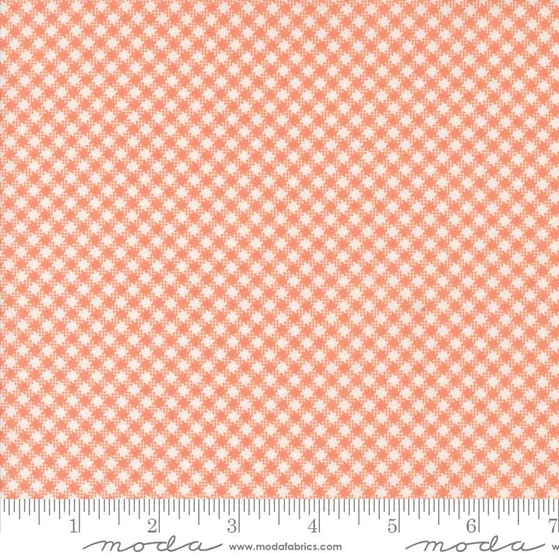 Jelly & Jam Gingham Rhubarb Yardage20495-13 by Fig Tree and Co. for Moda Fabrics Sold in 1/2 Yard Increments