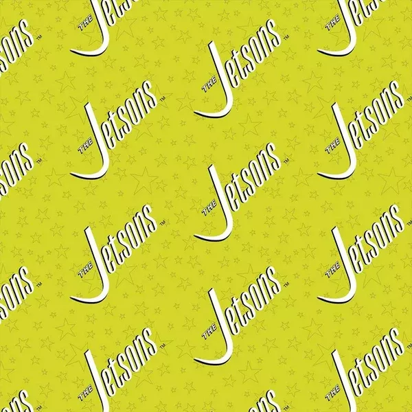The Jetsons Logo Bright Green