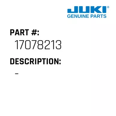 - - Juki #17078213