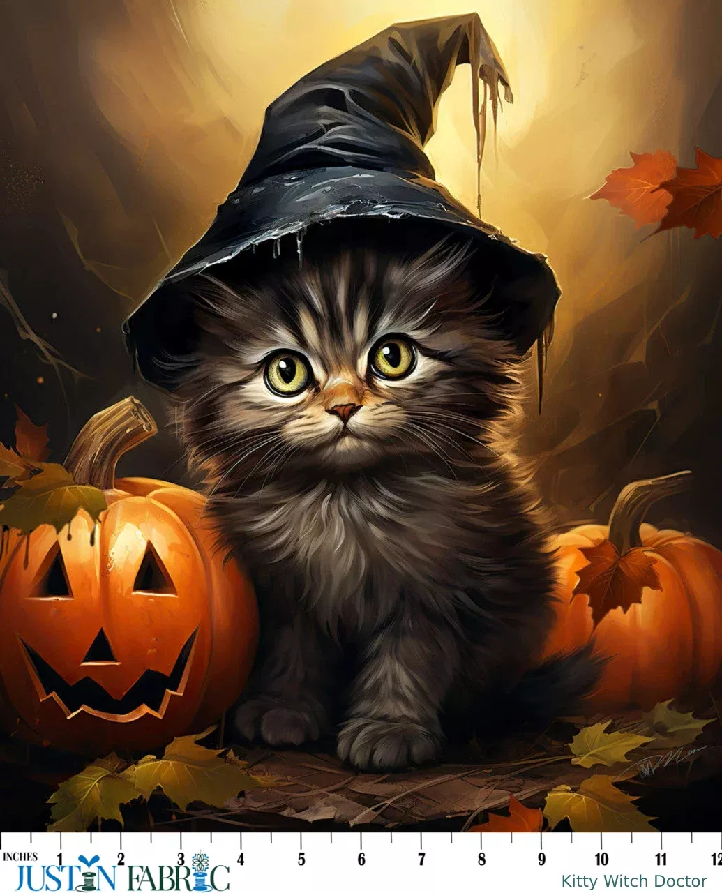 Kitty Witch Doctor Panel by Momart (AL-6915-4C)