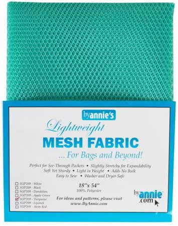 Lightweight Mesh Turquoise 18in x 54in ByAnnie