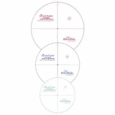 Lori Holt - Circle Ruler Set - Bee in my Bonnet