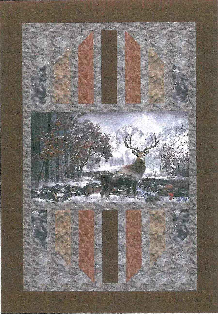Mountain Peek Creations - Reflections Fabric Kit, Pattern #390