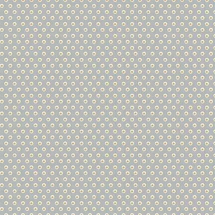My Neighborhood - Spots - Per Yard - By Anni Downs of Hatched and Patched for Henry Glass - Light Blue - 2636-11