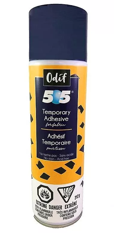 Odif 505 Spray - Temporary Fabric Adhesive, 317g (Large Can)