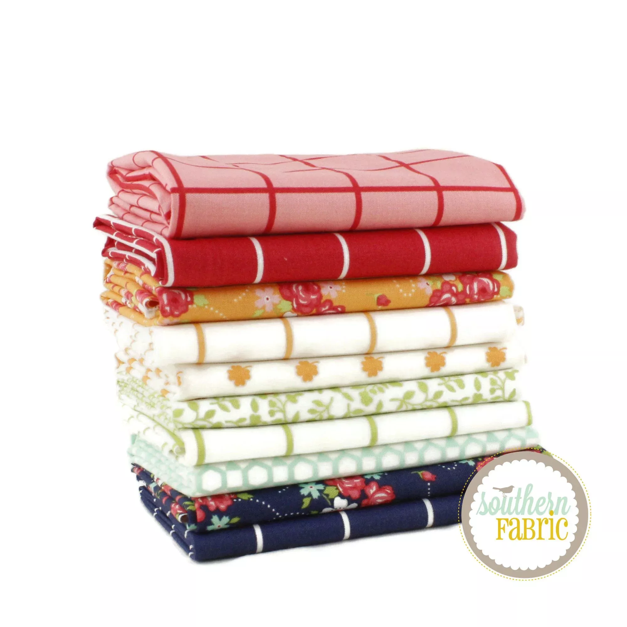One Fine Day Half Yard Bundle (10 pcs) by Bonnie and Camille for Moda