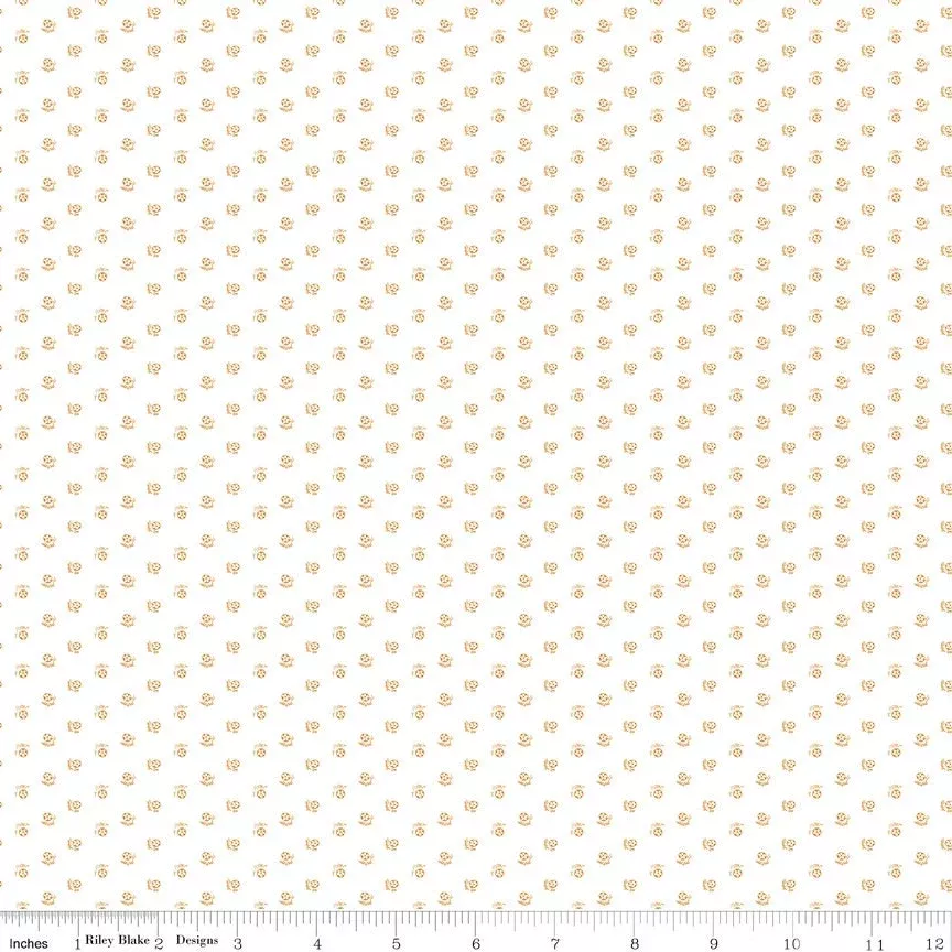 Prairie Keepsake CiderYardage C12317-CIDER By Lori Holt Sold in 1/2 yard increments cut continuously