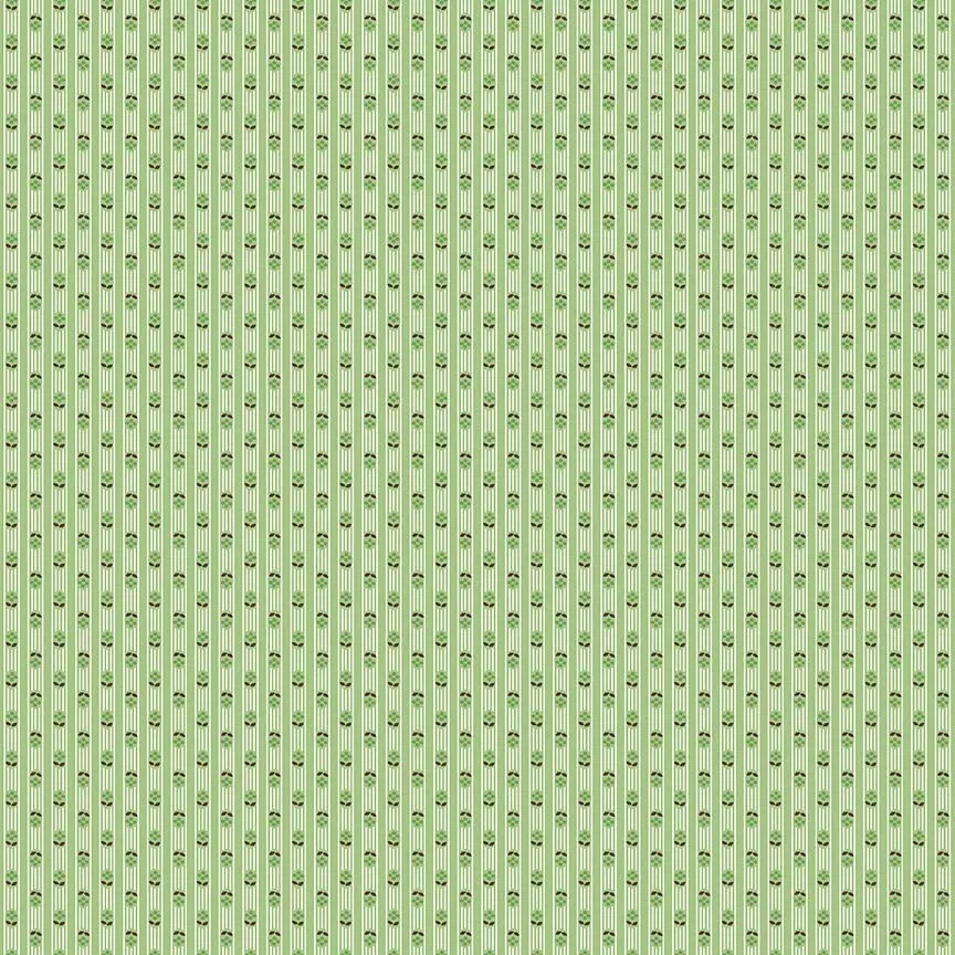 Prim Stripe Granny Apple Yardage C9705-GRANNYAPPLE By Lori Holt for Riley Blake Designs 1/2 yard increments
