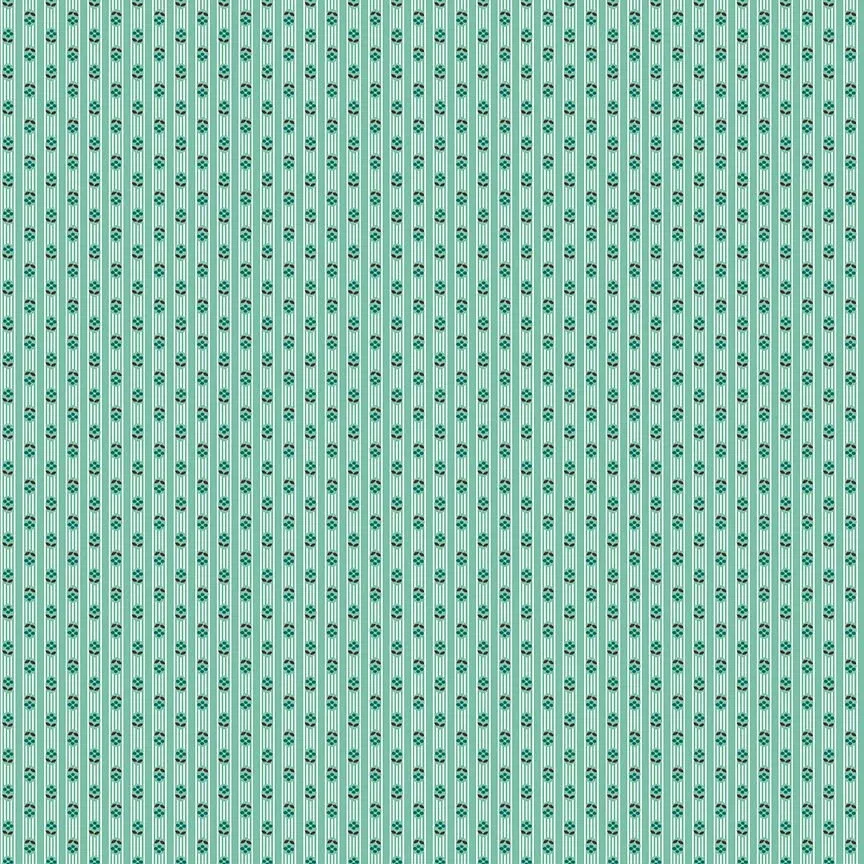 Prim Stripe Seaglass Yardage C9705-SEAGLASS By Lori Holt for Riley Blake Designs cut in continuous 1/2 yard increments