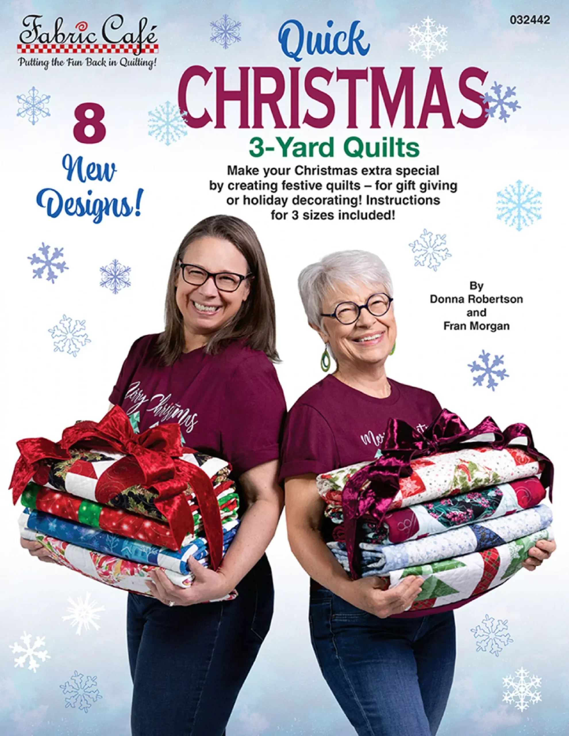 Project Book "Quick Christmas 3-Yard Quilts" by Fabric Café