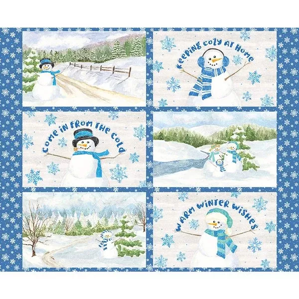 Riley Blake Designs - January Placemat Panel