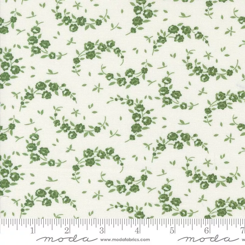 Shoreline Summer Cream Green 55308-25 by Camille Roskelly Sold in 1/2 yard Increments
