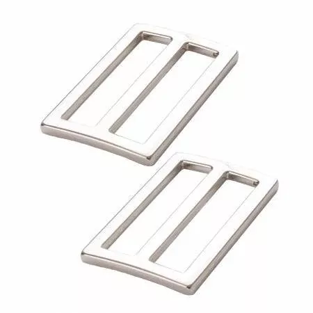 Slider Widemouth 1-1/2in Nickel Set of Two ByAnnie