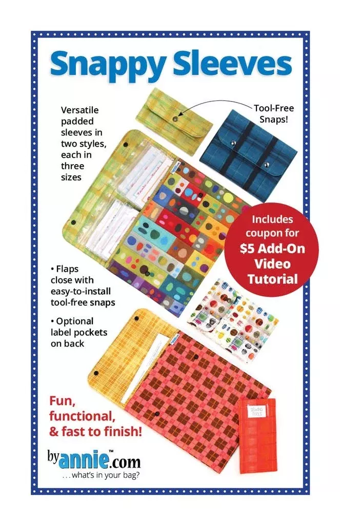 Snappy Sleeves Pattern byAnnie