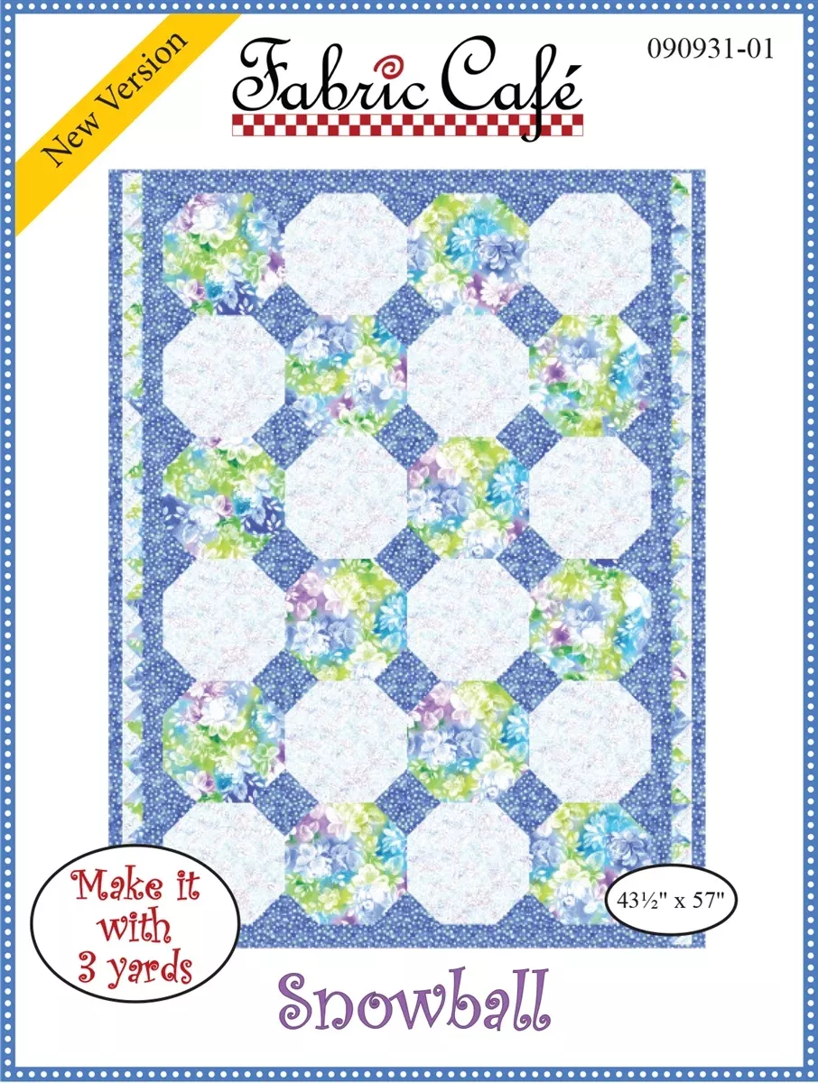 Snowball 3-Yard Quilt Pattern