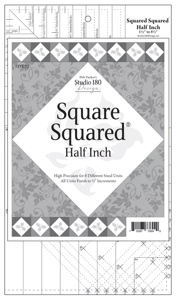 Square Squared Half Inch - Deb Tucker - Studio 180 Design