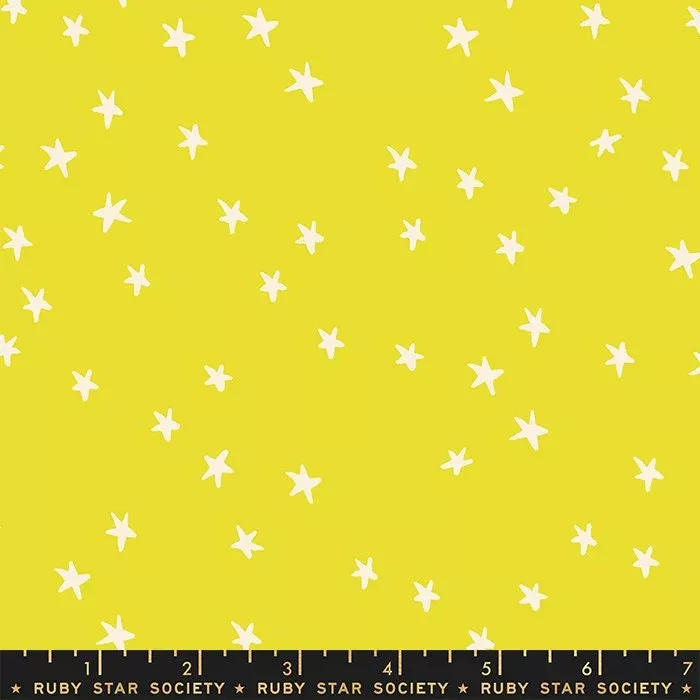 Starry Citron by Alexia Abegg Yardage RS4109-47 for Ruby Star Society Sold in 1/2 yard increments