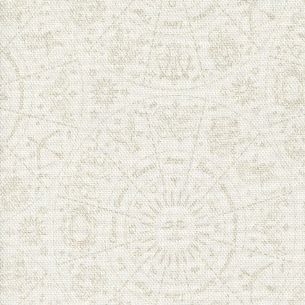 Starry Sky Zodiac Mist Yardage 24160-11 by April Rosenthal for Moda Fabrics Sold in 1/2 yard increments