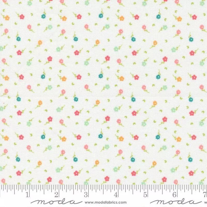 Strawberry Lemonade Poppies Cloud by Sherri and Chelsi 37674-11 Sold in 1/2 yard increments