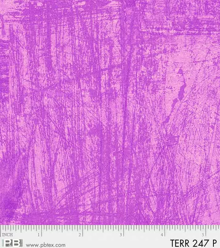 Terra - per yard - by Norm Wyatt for P&B Textiles - Pink tonal - TERR00247-P