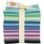 Tilda Solids Fat Quarter Bundle Cool - 25pc